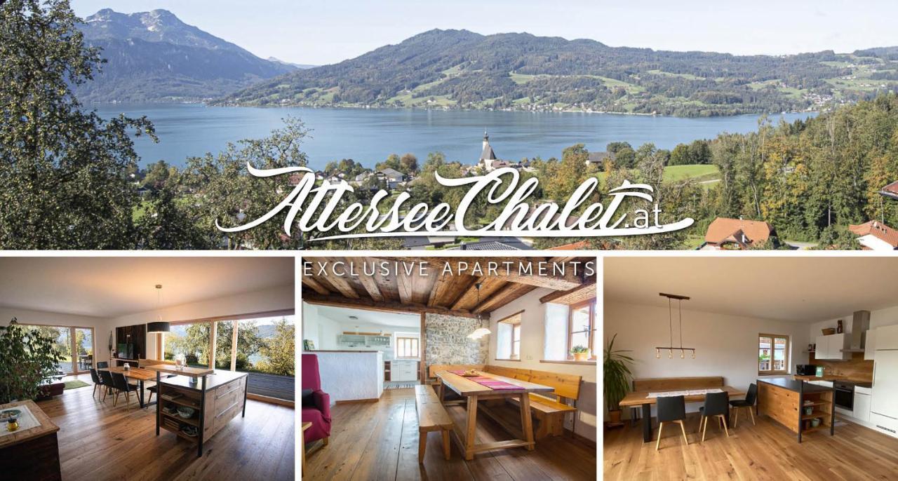Attersee-Chalet Angermann Familie Spalt Штайнбах-ам-Аттерзее Экстерьер фото