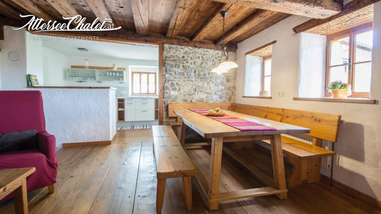 Attersee-Chalet Angermann Familie Spalt Штайнбах-ам-Аттерзее Экстерьер фото