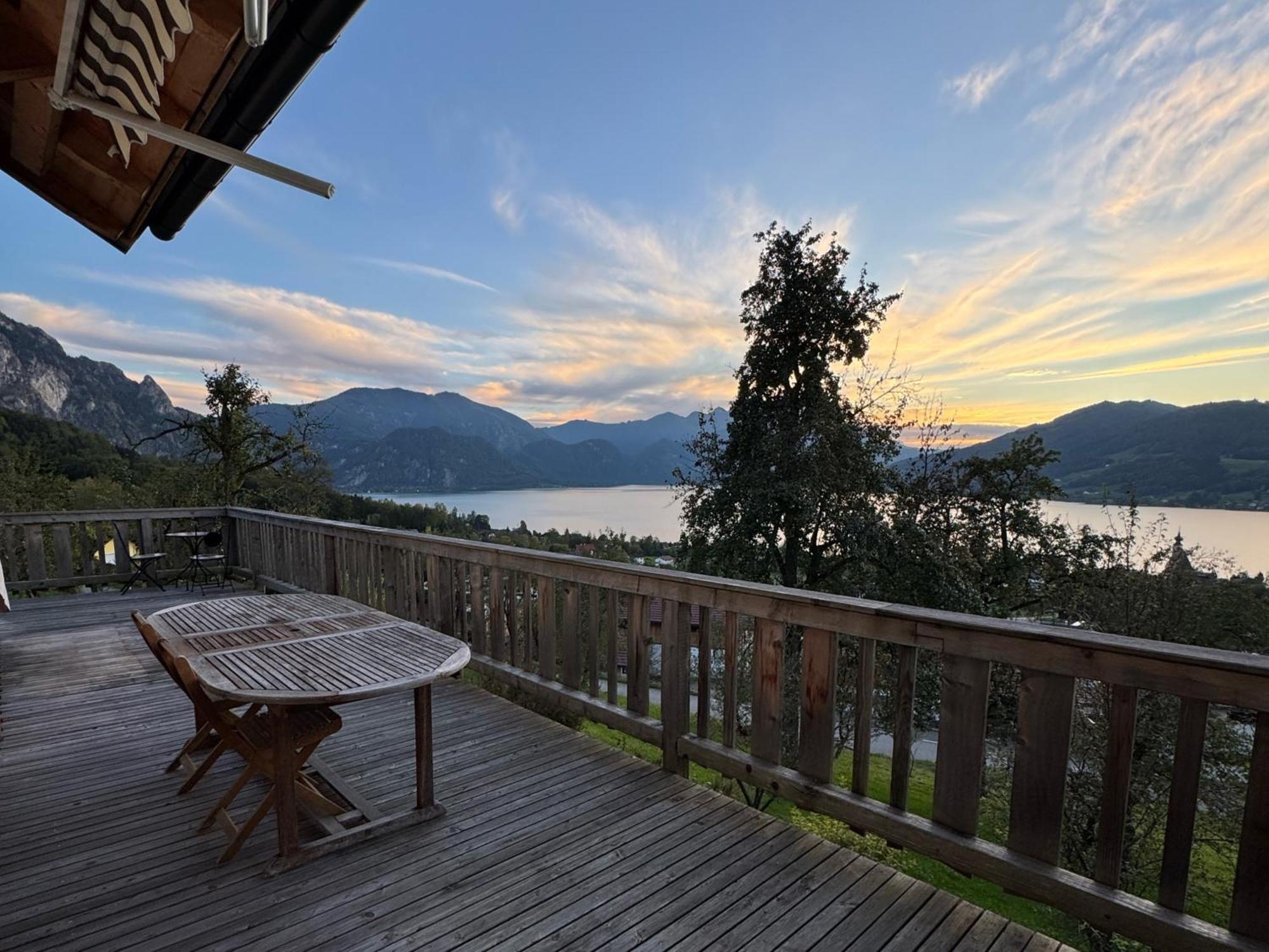 Attersee-Chalet Angermann Familie Spalt Штайнбах-ам-Аттерзее Экстерьер фото