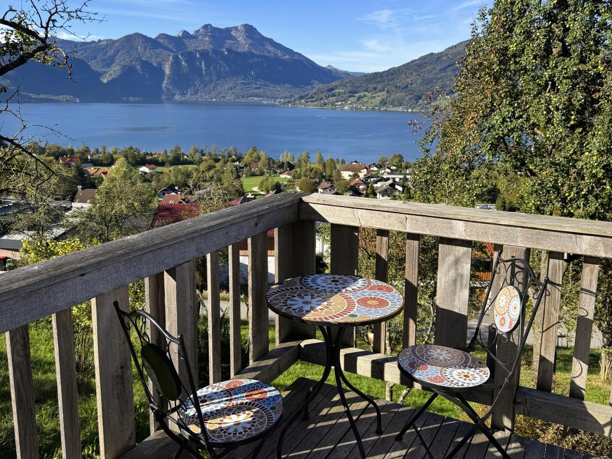 Attersee-Chalet Angermann Familie Spalt Штайнбах-ам-Аттерзее Экстерьер фото
